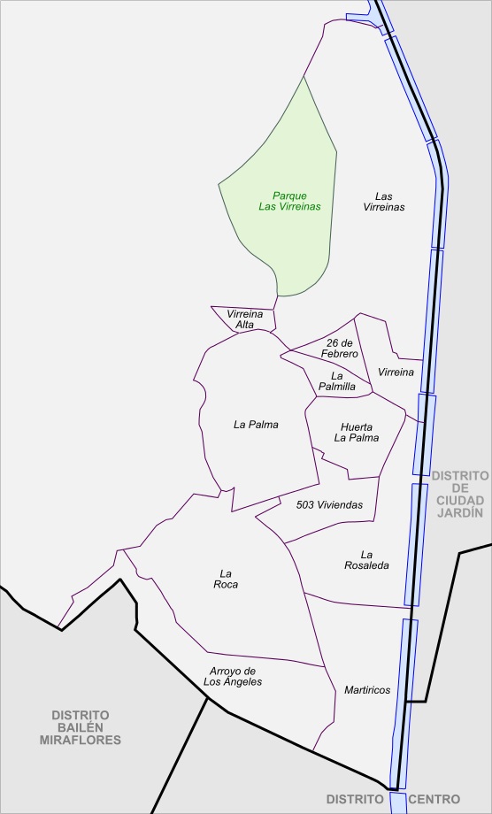 Palma-Palmilla: District 5 of Málaga