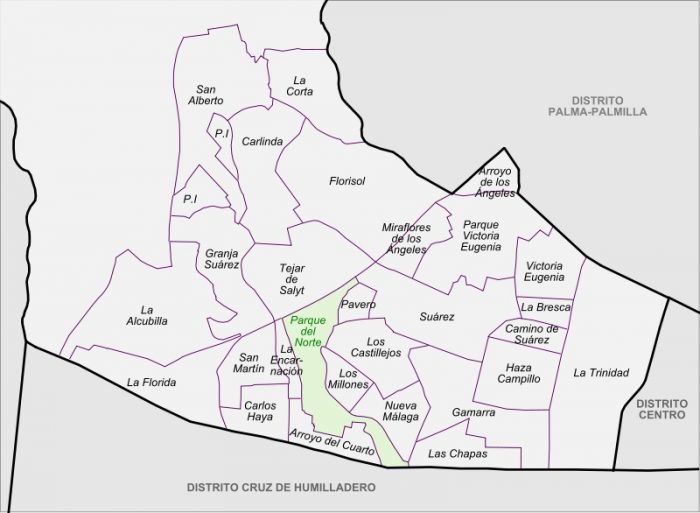Bailén-Miraflores: District 4 of Málaga